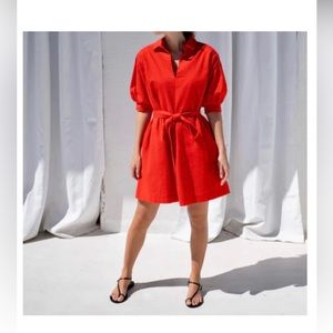 AYR ‘The Solstice’ Dress in Hotsauce, XS